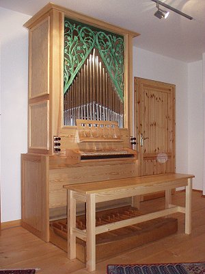 Foto der Orgel